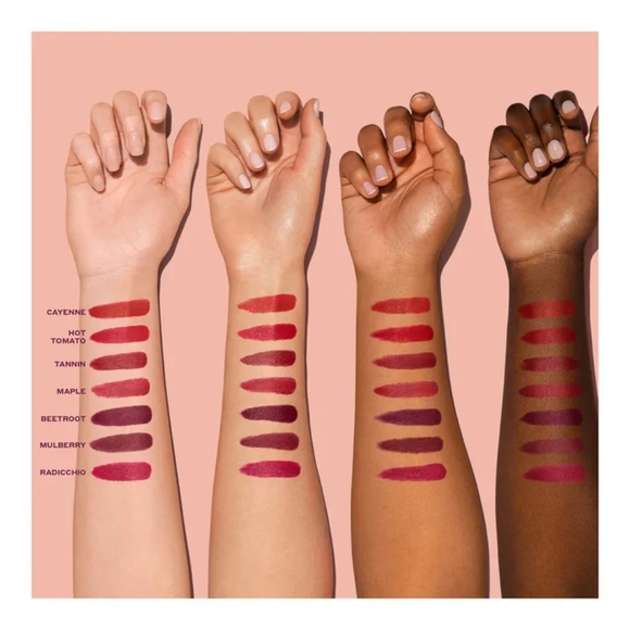 NIB Bite Beauty Power Move Hydrating Soft Matte Lipstick in Beetroot - Picture 5 of 8